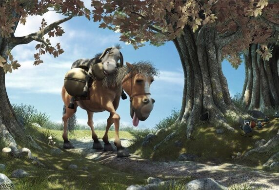 konj i magarac