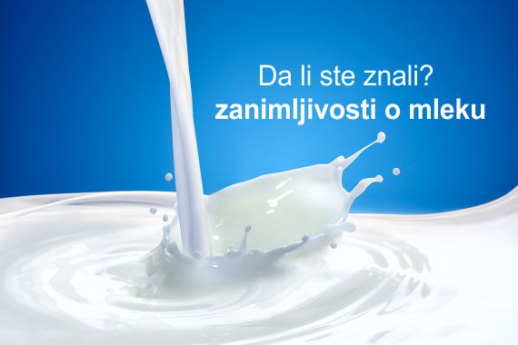 zanimljivosti mleko