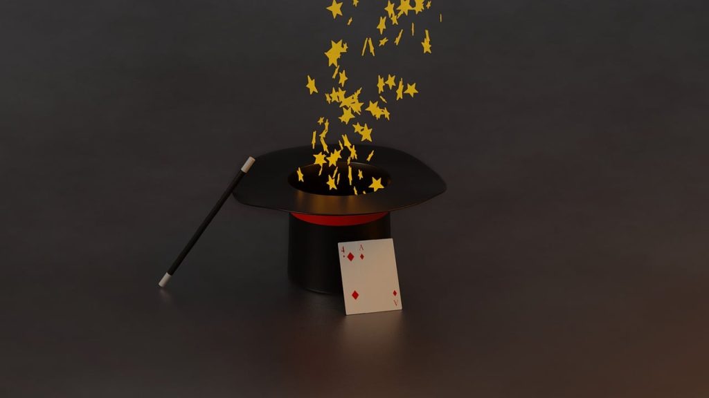 magija-trikovi-šešir-štapić