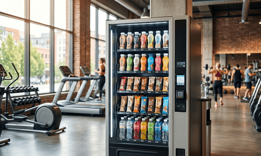 Zdrava hrana na klik: Revolucija fitnes vending aparata u teretanama
